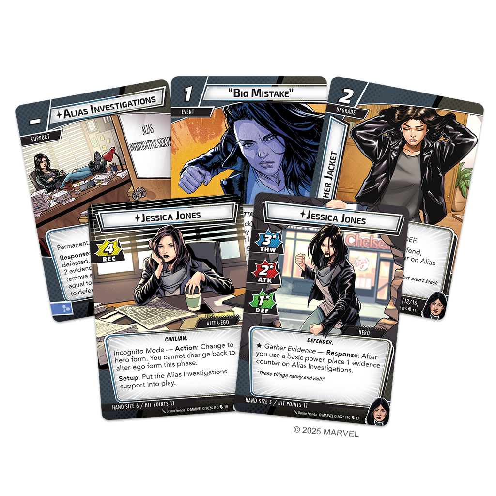 Marvel Champions: The Card Game - Jessica Jones Hero Pack | Gamers Paradise