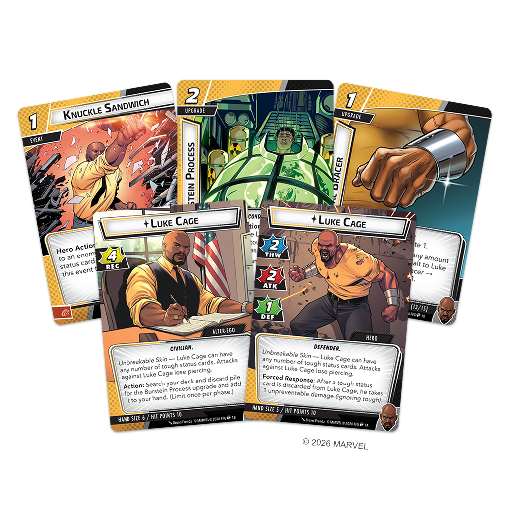 Marvel Champions: The Card Game - Luke Cage Hero Pack | Gamers Paradise