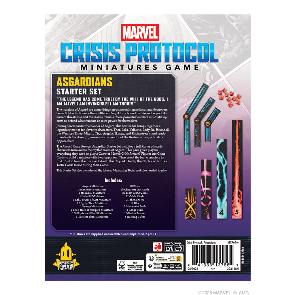 Marvel: Crisis Protocol – Asgardians Starter Set (PREORDER) | Gamers Paradise