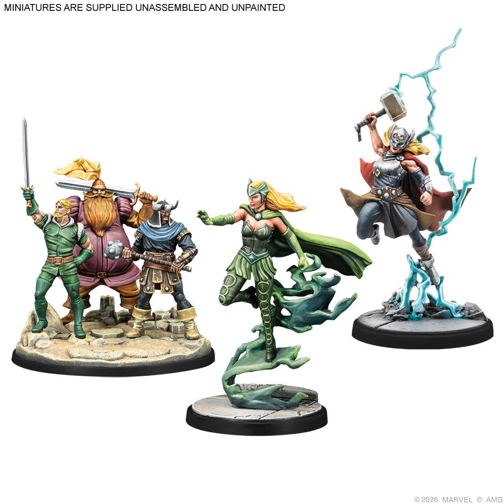 Marvel: Crisis Protocol – Asgardians Starter Set (PREORDER) | Gamers Paradise