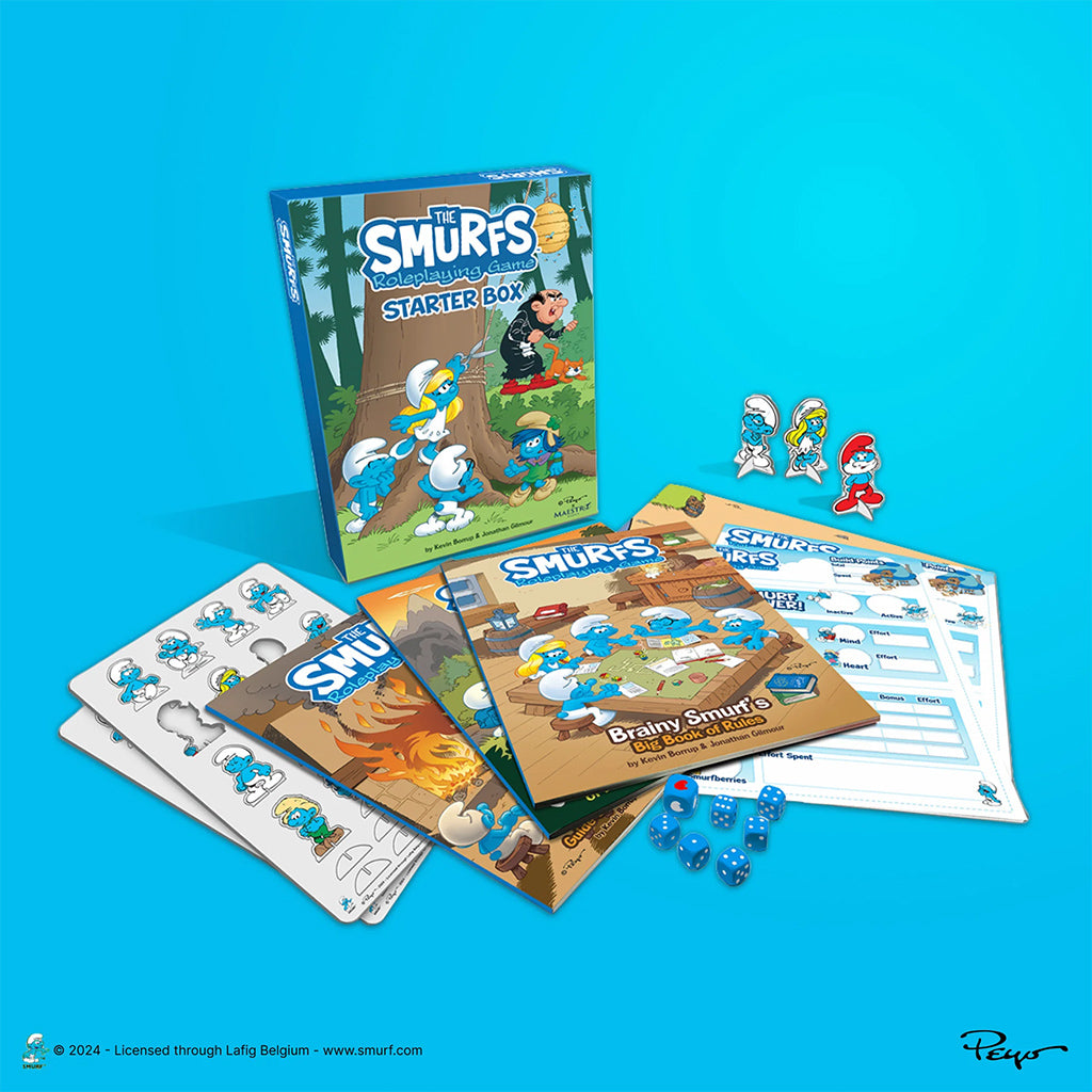 The Smurfs Roleplaying Game: Starter Box (PREORDER) | Gamers Paradise