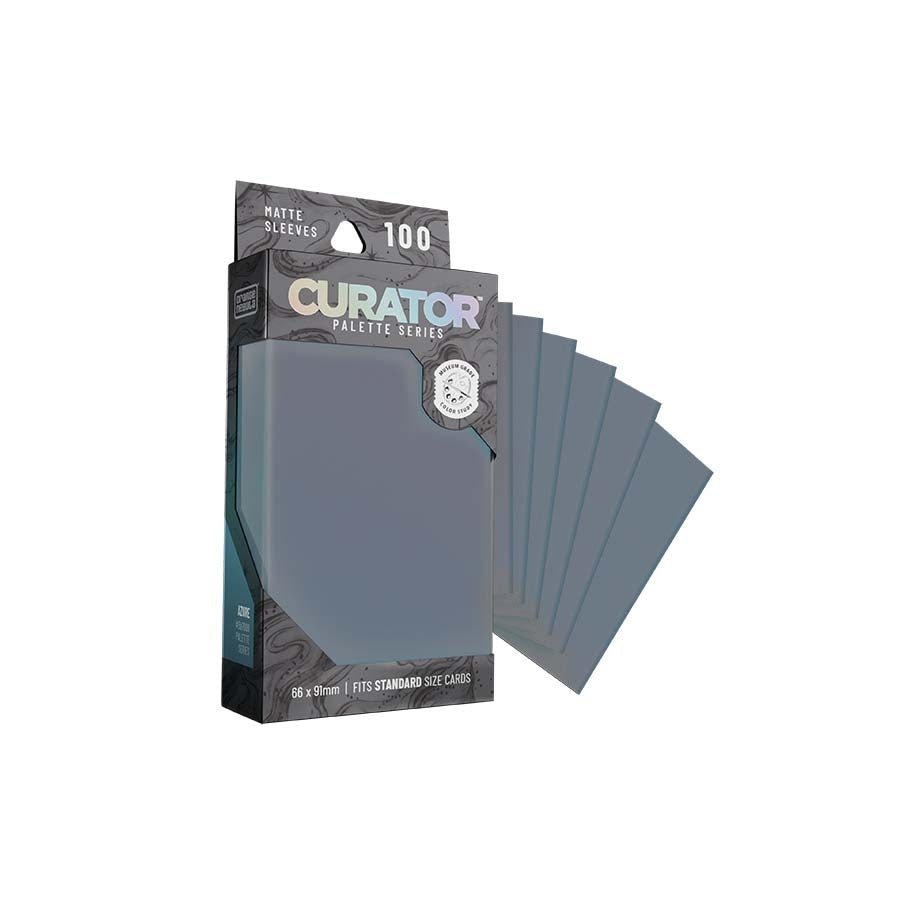 ORANGE NEBULA: CURATOR: PALETTE SLEEVES: AZURE (BLUE) (100CT) | Gamers Paradise