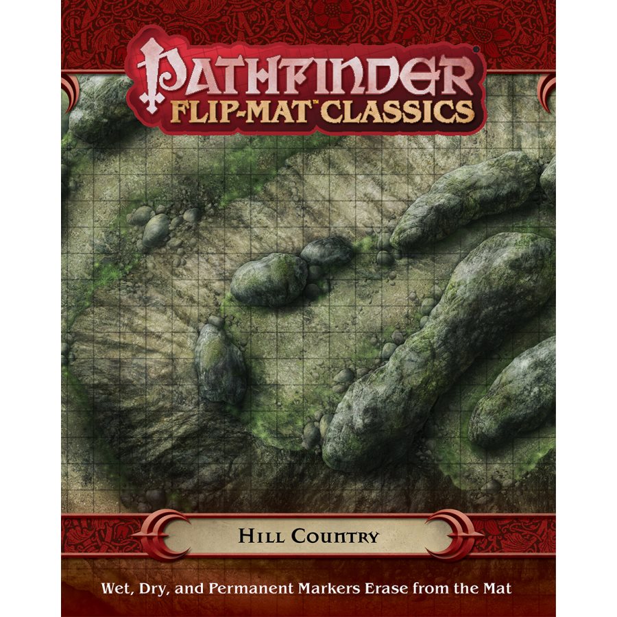 PATHFINDER FLIP-MAT CLASSICS: HILL COUNTRY | Gamers Paradise