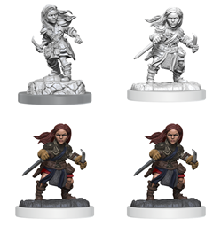 D&D NOLZUR'S MARVELOUS MINIATURES: HALFLING ROGUE FEMALE | Gamers Paradise