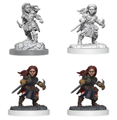 D&D NOLZUR'S MARVELOUS MINIATURES: HALFLING ROGUE FEMALE | Gamers Paradise