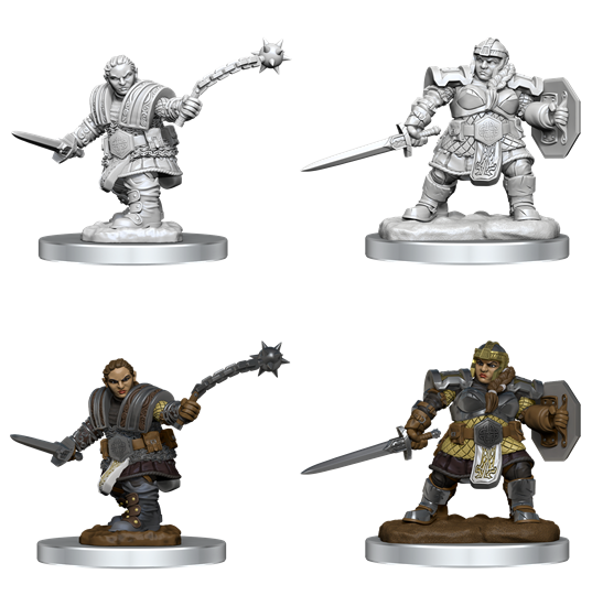 D&D NOLZUR'S MARVELOUS MINIATURES: DWARF FIGHTER | Gamers Paradise