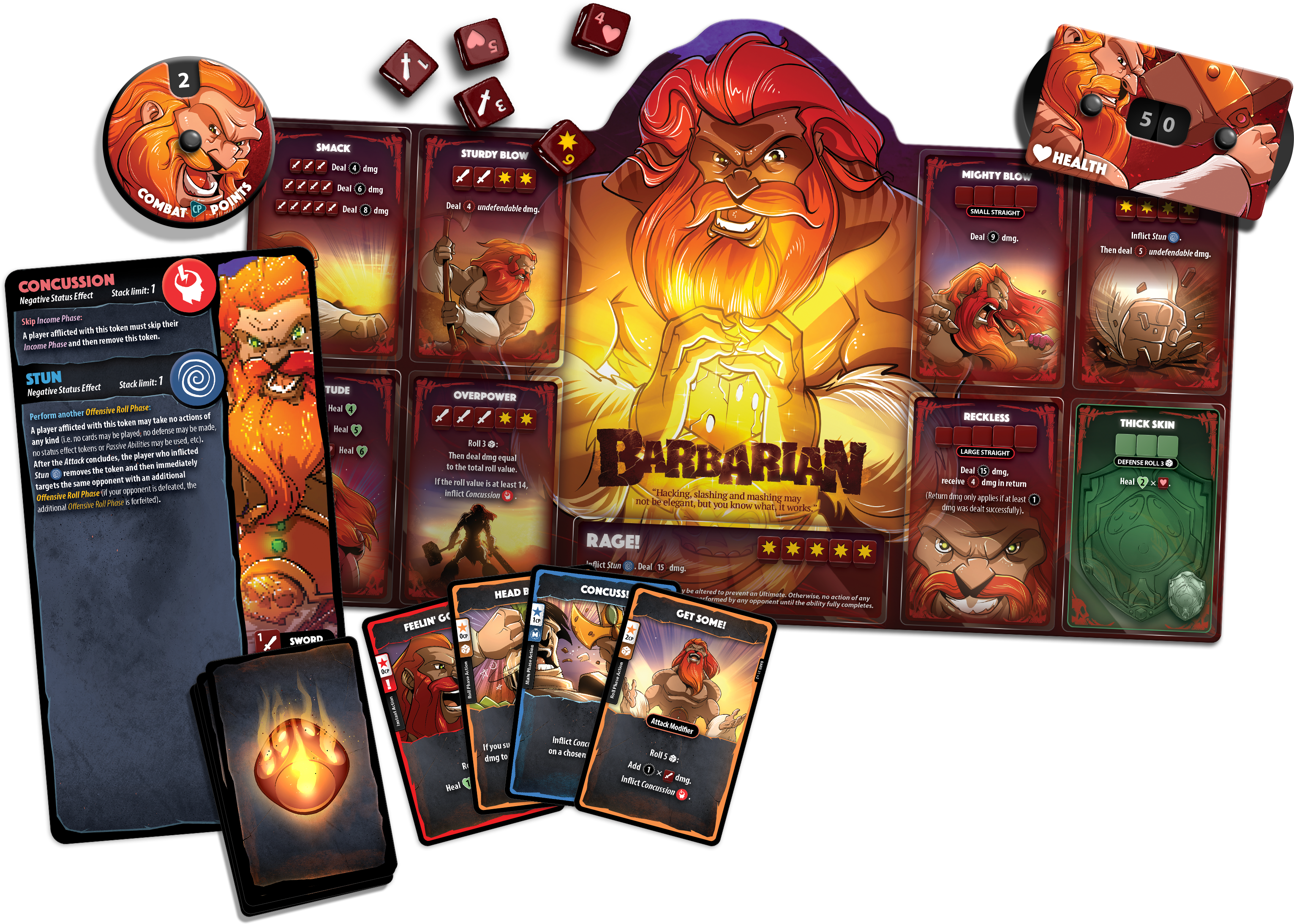 DICE THRONE HERO PACK - Barbarian | Gamers Paradise