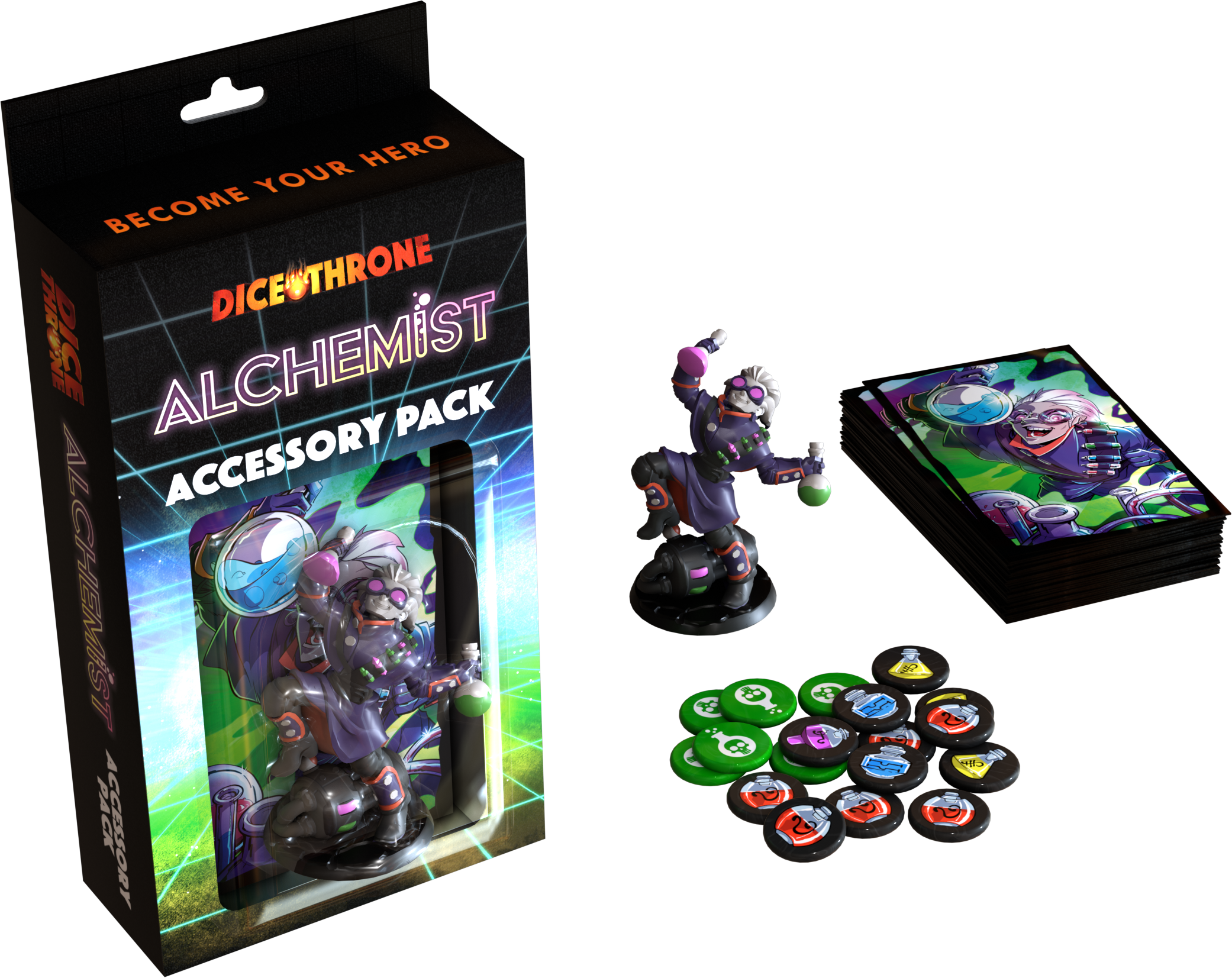 DICE THRONE ACCESSORY PACK - ALCHEMIST | Gamers Paradise