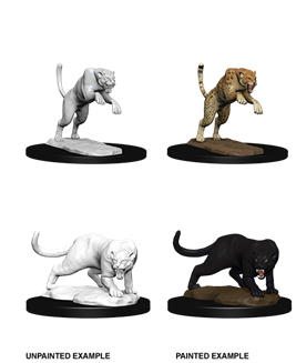 DND UNPAINTED MINIS WV6 PANTHER/LEOPARD | Gamers Paradise