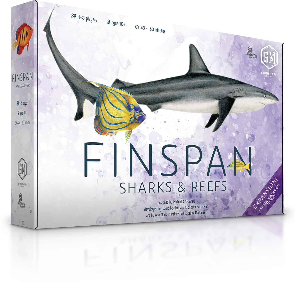 FINSPAN: SHARKS & REEFS EXPANSION | Gamers Paradise