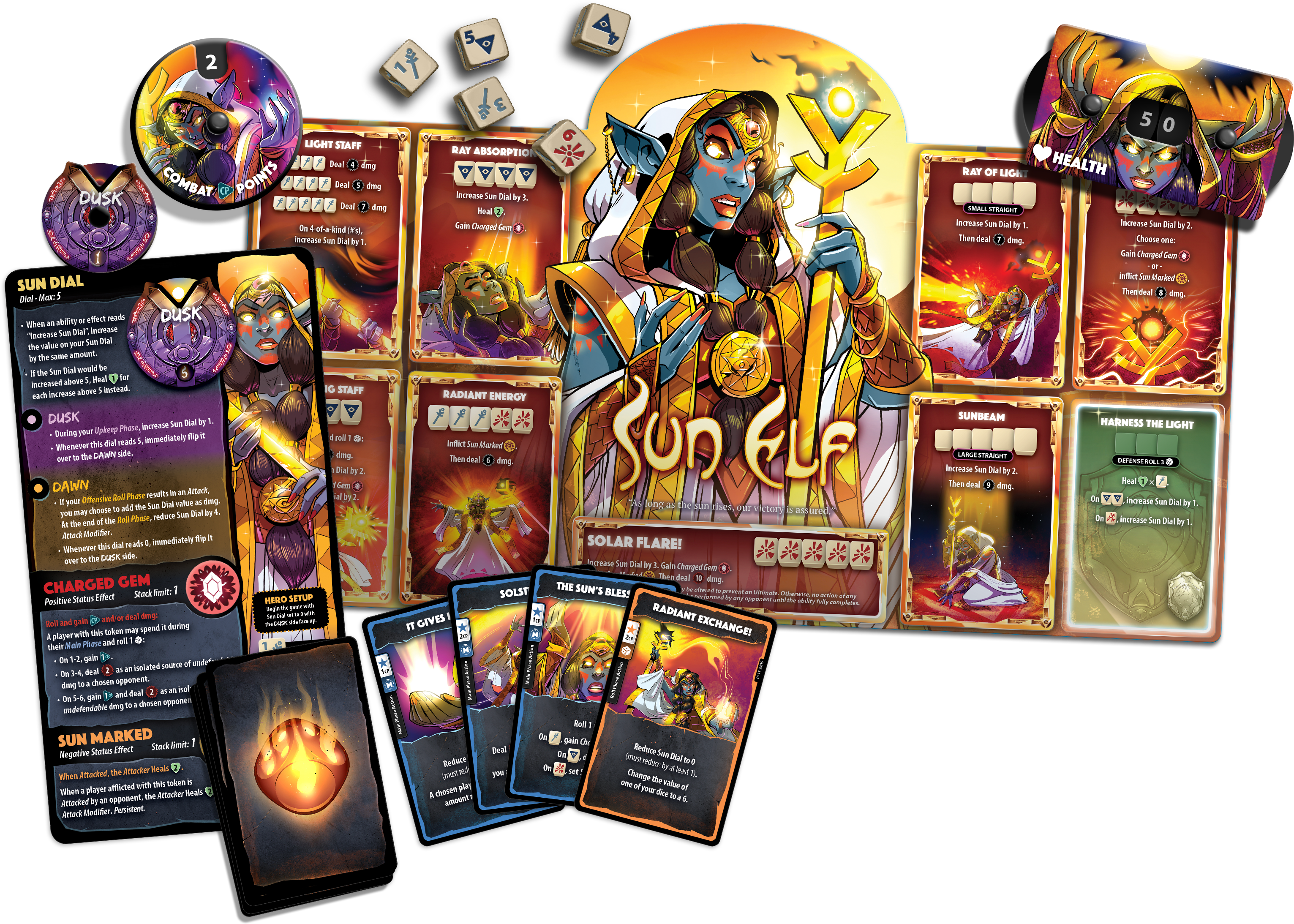 DICE THRONE HERO PACK - Sun Elf | Gamers Paradise