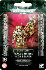 Warhammer 40k - Death Guard - Plague Marine Icon Bearer | Gamers Paradise