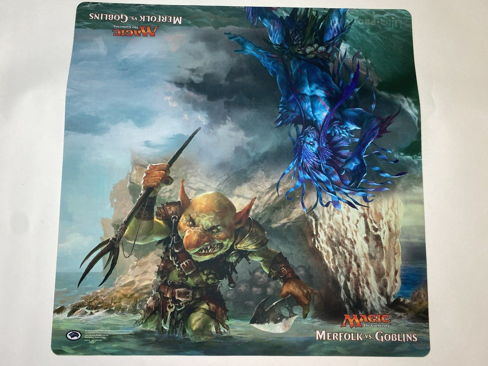 Ultra•Pro Two Player Gaming Playmat - Merfolk vs Goblins | Gamers Paradise