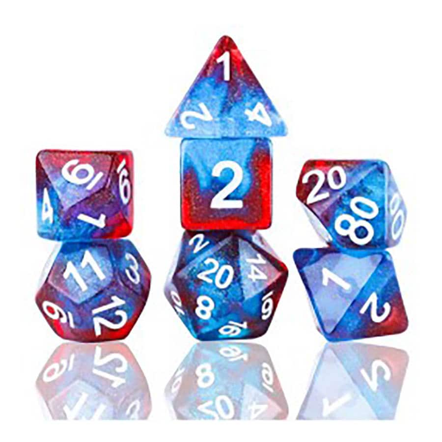 SIRIUS DICE: 7CT POLY DICE SET: Celestial - Starry Skies Dice Set | Gamers Paradise