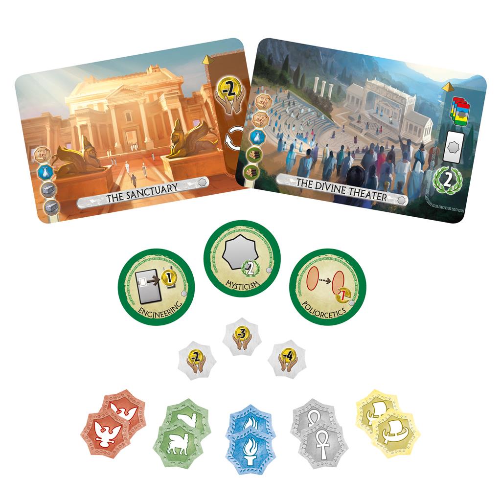 7 Wonders Duel: Pantheon Expansion | Gamers Paradise