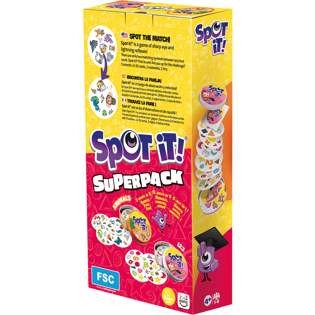 Spot it! Superpack Kids (Eco Bigbox) | Gamers Paradise