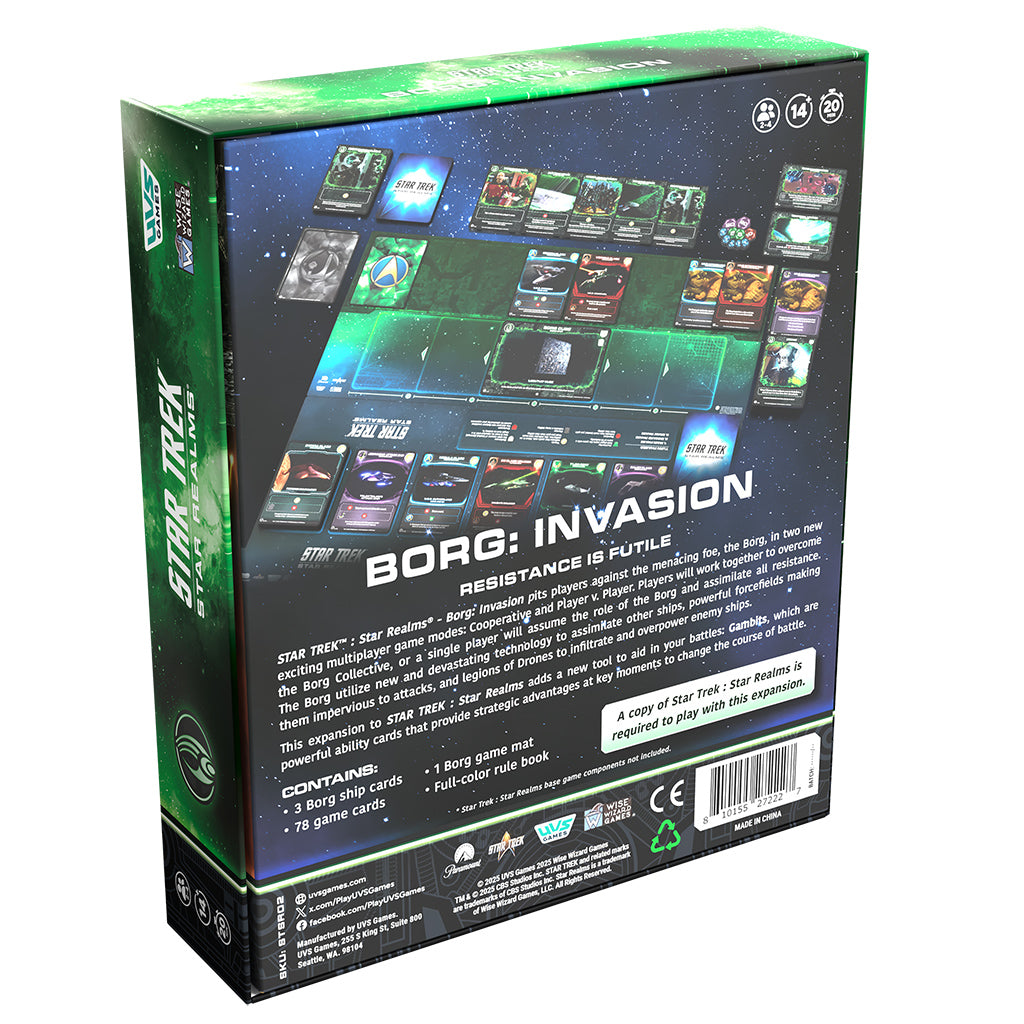 Star Trek: Star Realms - Borg: Invasion | Gamers Paradise