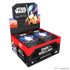 STAR WARS: UNLIMITED - SPARK OF REBELLION BOOSTER DISPLAY | Gamers Paradise