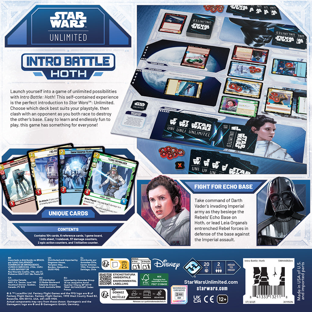 Star Wars: Unlimited - Intro Battle: Hoth | Gamers Paradise