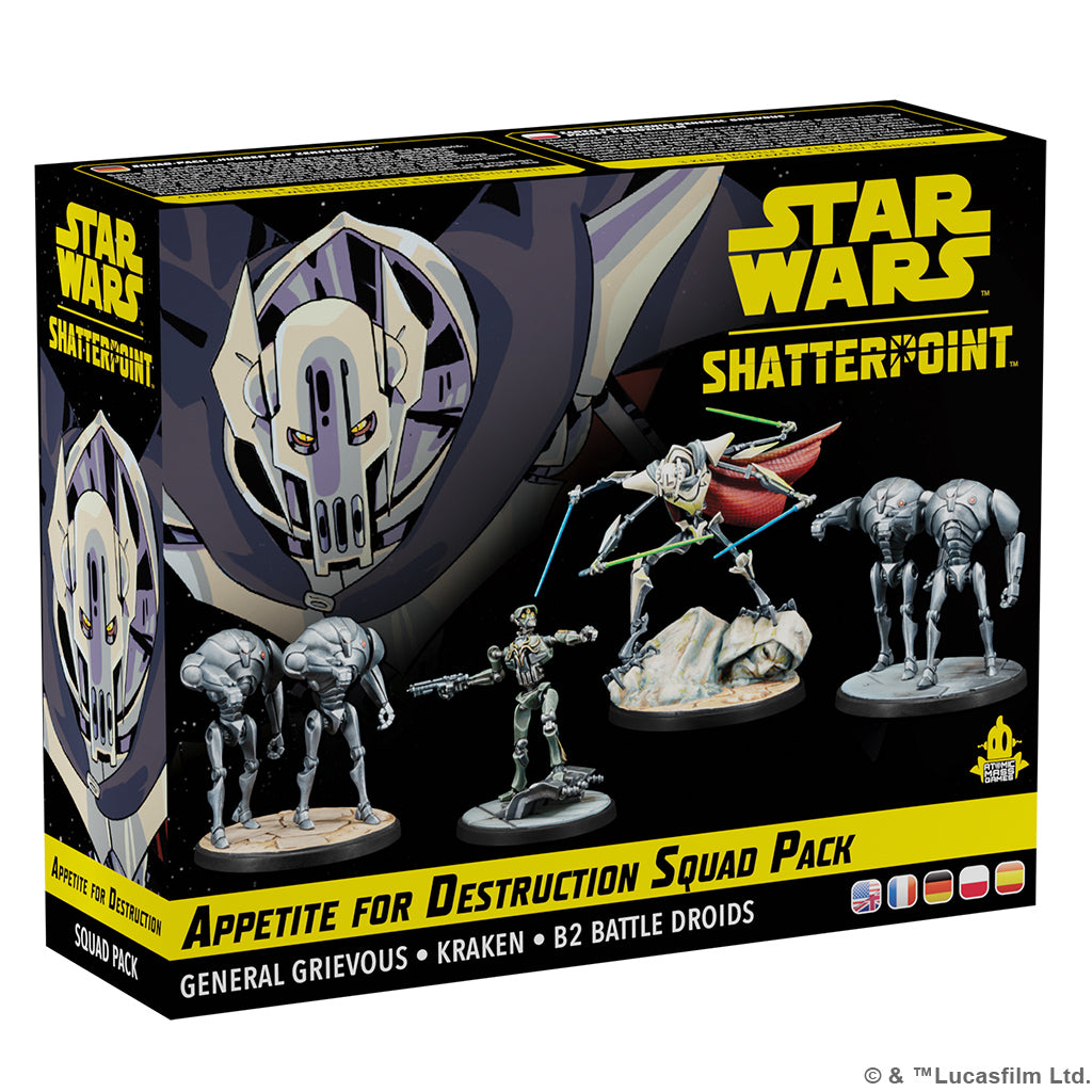 STAR WARS: SHATTERPOINT - APPETITE FOR DESTRUCTION SQUAD PACK | Gamers Paradise