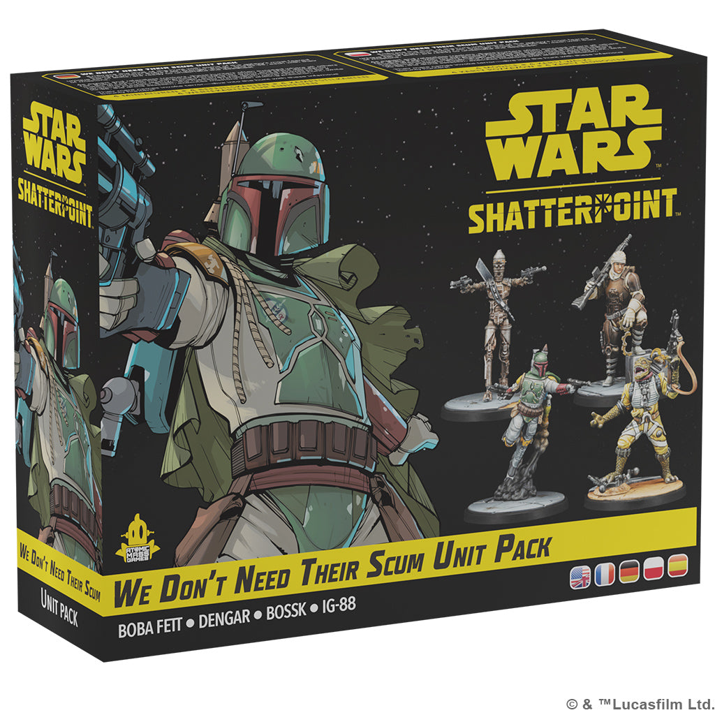 Star Wars: Shatterpoint - We Don’t Need Their Scum Unit Pack | Gamers Paradise