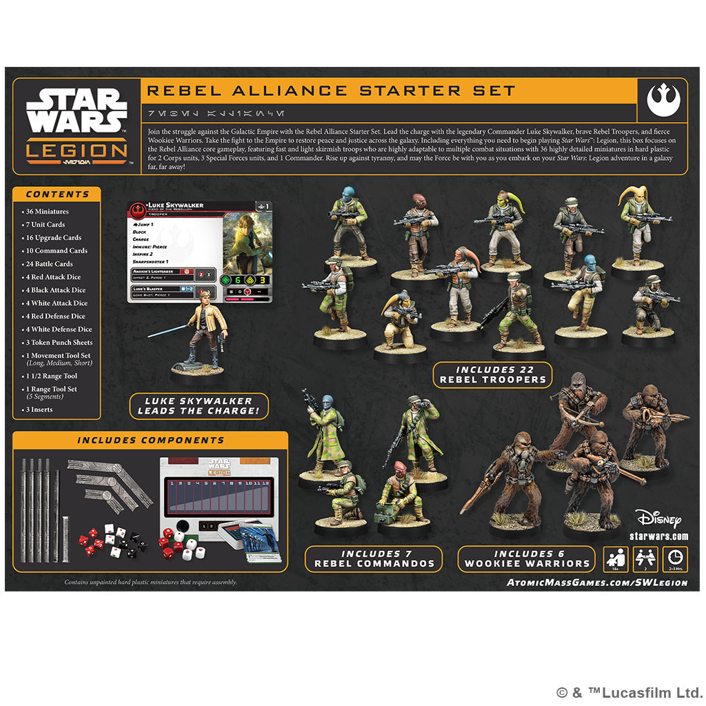 Star Wars: Legion – Rebel Alliance Starter Set (PREORDER) | Gamers Paradise