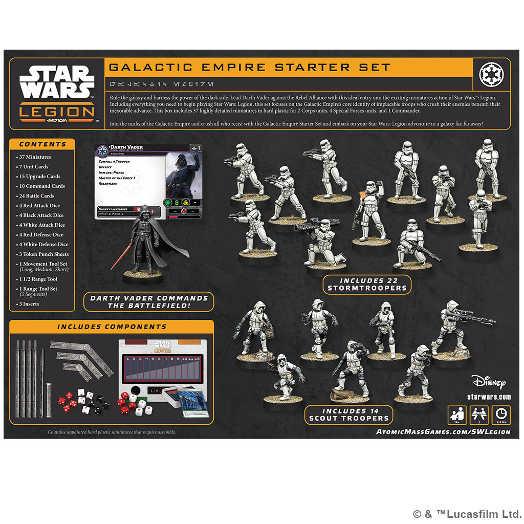 Star Wars: Legion – Galactic Empire Starter Set (PREORDER) | Gamers Paradise