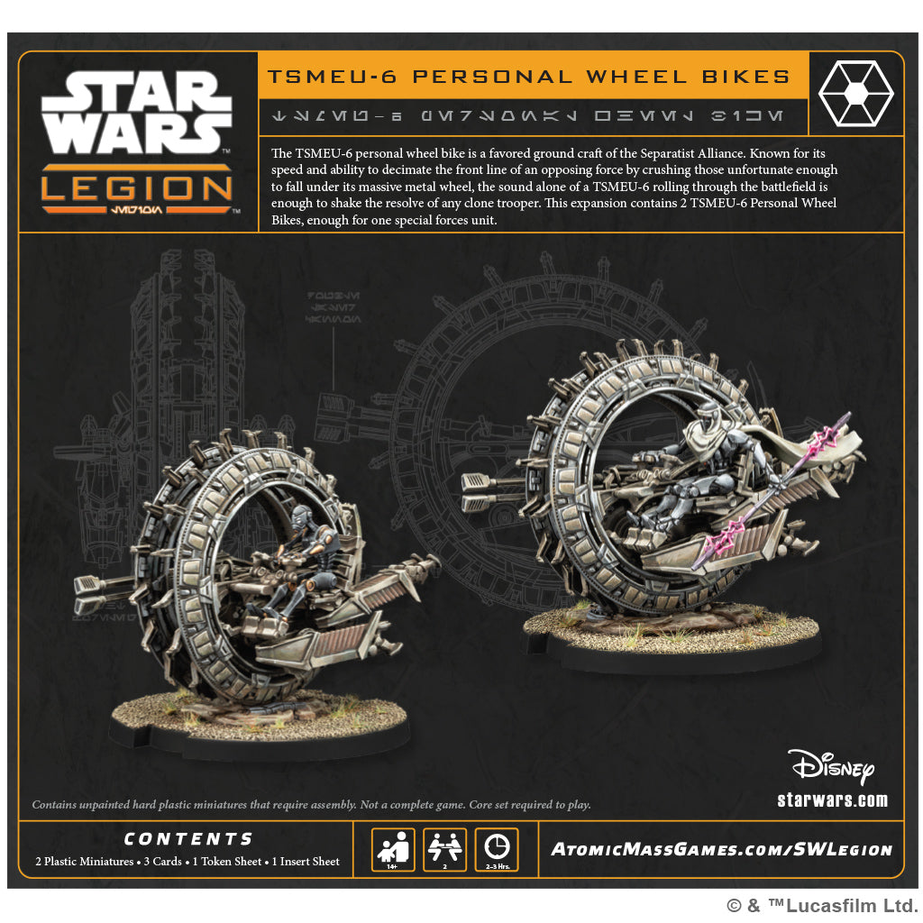 Star Wars: Legion - TSMEU-6 Personal Wheel Bike | Gamers Paradise