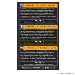Star Wars: Legion – Imperial High Command (PREORDER) | Gamers Paradise
