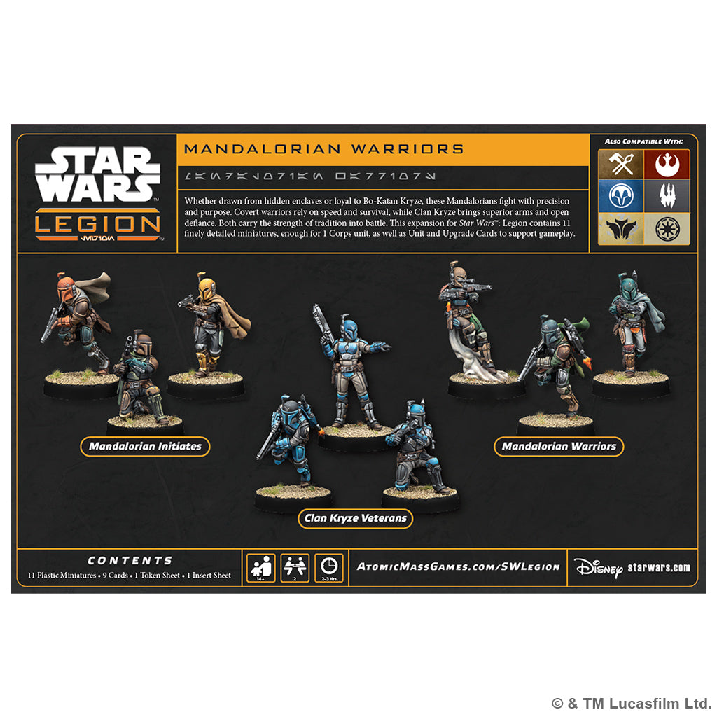 Star Wars: Legion – Mandalorian Warriors (PREORDER) | Gamers Paradise