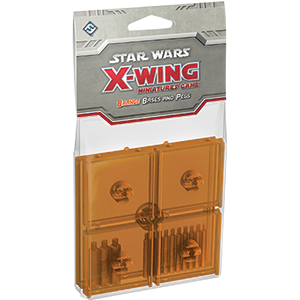 STAR WARS X-WING: Orange Bases and Pegs | Gamers Paradise