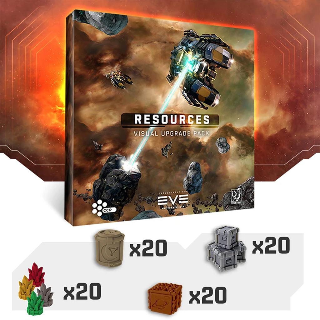 EVE: War for New Eden - Resources Pack Visual Upgrade (PREORDER) Street Release Date 11/21/2025 | Gamers Paradise