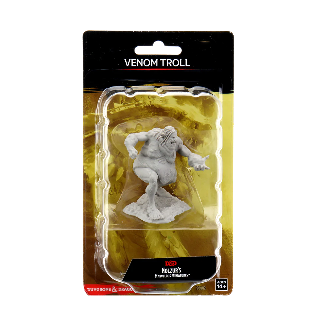 D&D NOLZUR'S MARVELOUS MINIATURES: VENOM TROLL | Gamers Paradise