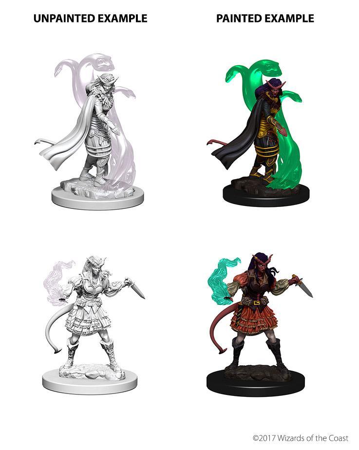 D&D Nolzur's Marvelous Miniatures: Tiefling Female Sorcerer | Gamers Paradise