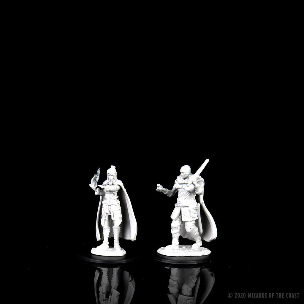 D&D NOLZUR'S MARVELOUS MINIATURES: HUMAN RANGER & MOON ELF SORCERER | Gamers Paradise