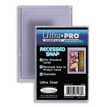 Ultra•Pro CARD HOLDER - RECESSED SNAP | Gamers Paradise