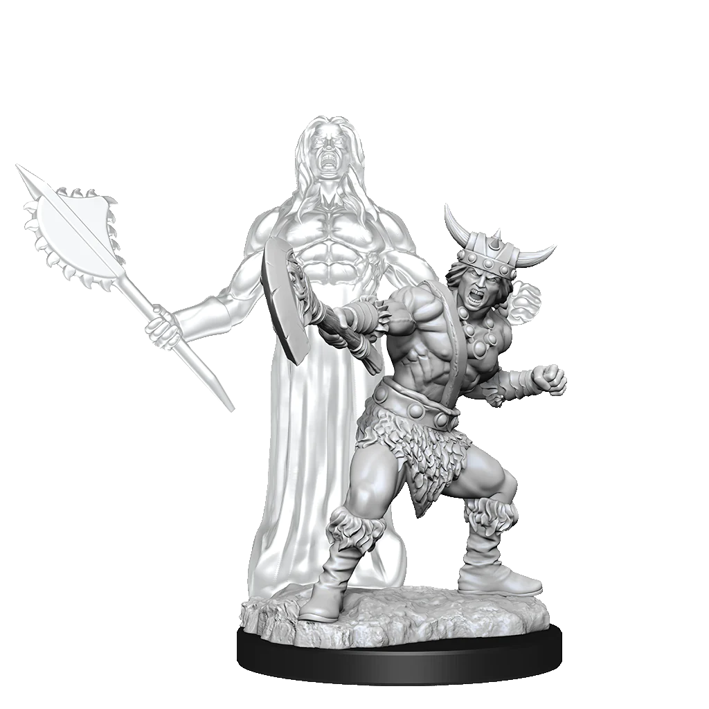 D&D NOLZUR'S MARVELOUS MINIATURES: MALE HUMAN BARBARIAN | Gamers Paradise