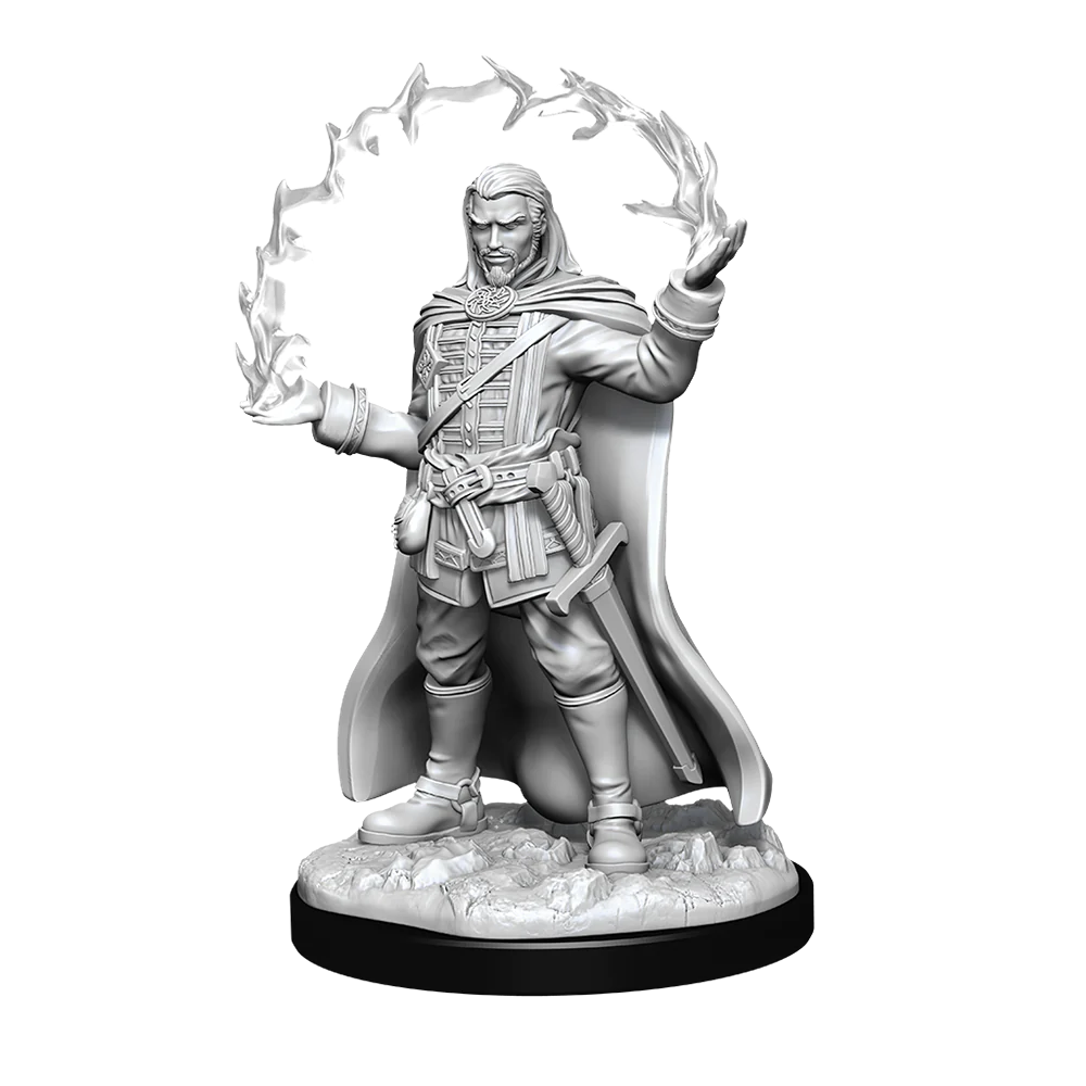 D&D NOLZUR'S MARVELOUS MINIATURES: MALE HUMAN WIZARD | Gamers Paradise