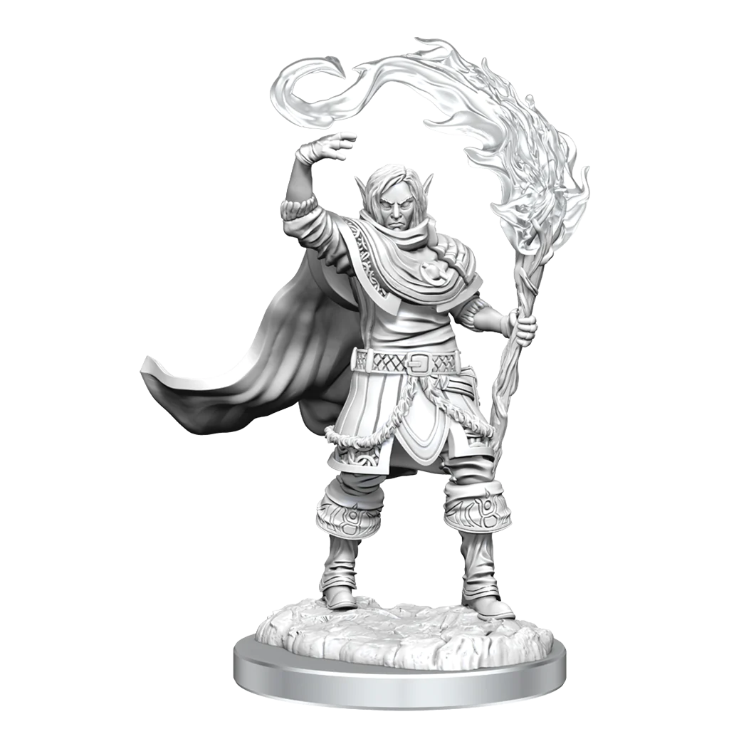 D&D NOLZUR'S MARVELOUS MINIATURES: ELF CLERIC MALE | Gamers Paradise