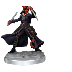 D&D FRAMEWORKS: TIEFLING ROGUE FEMALE - UNPAINTED AND UNASSEMBLED | Gamers Paradise