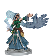 D&D FRAMEWORKS: ELF WIZARD FEMALE - UNPAINTED AND UNASSEMBLED | Gamers Paradise