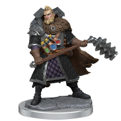 D&D FRAMEWORKS: HUMAN FIGHTER MALE - UNPAINTED AND UNASSEMBLED | Gamers Paradise