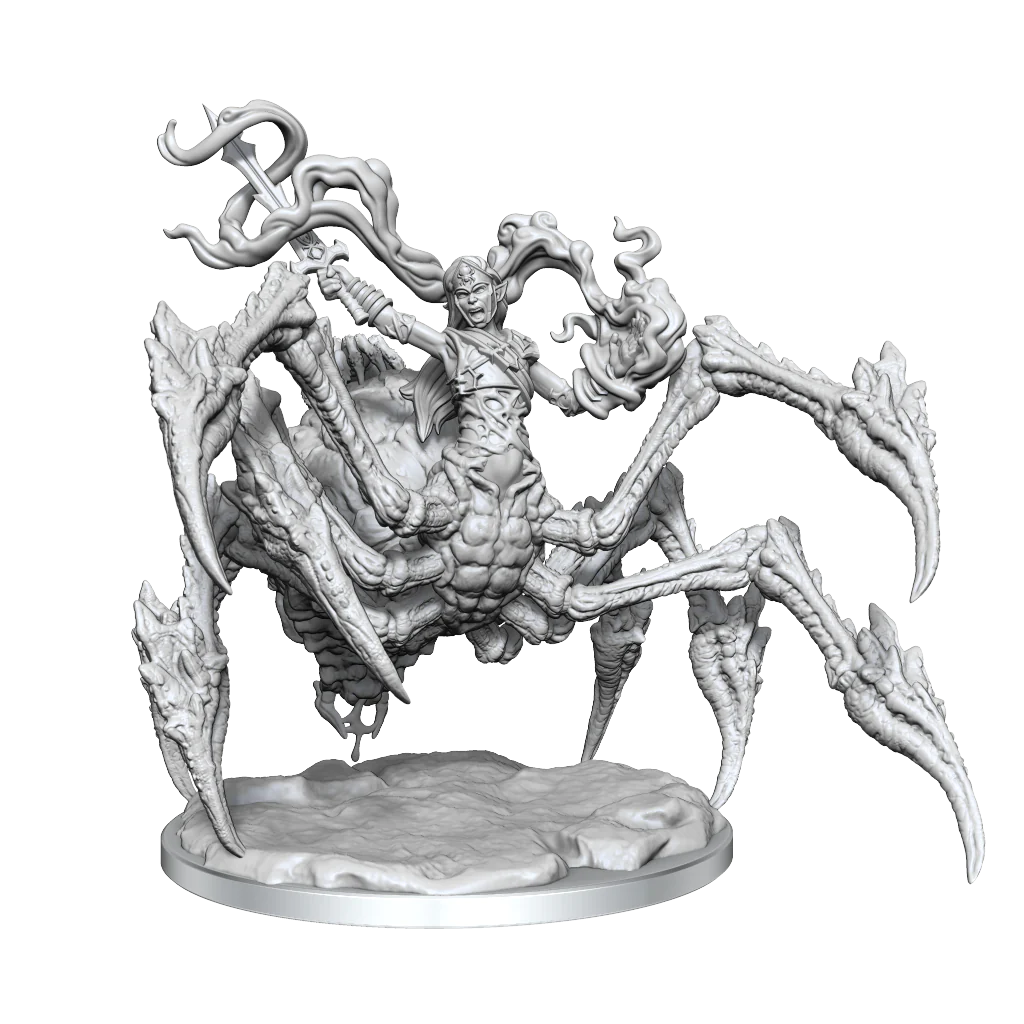 D&D FRAMEWORKS: DRIDER - UNPAINTED AND UNASSEMBLED | Gamers Paradise