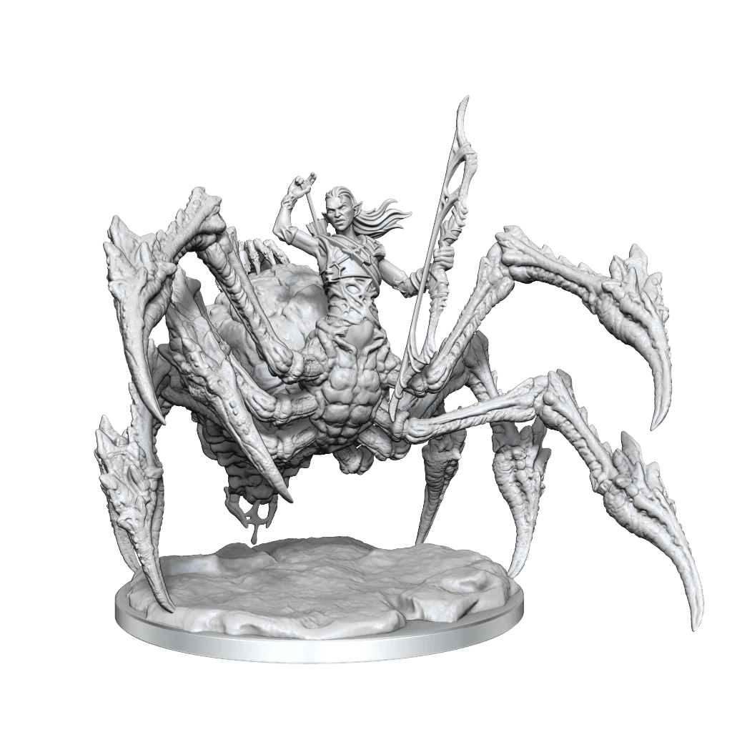 D&D FRAMEWORKS: DRIDER - UNPAINTED AND UNASSEMBLED | Gamers Paradise