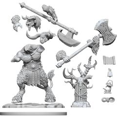 D&D FRAMEWORKS: MINOTAUR - UNPAINTED AND UNASSEMBLED | Gamers Paradise