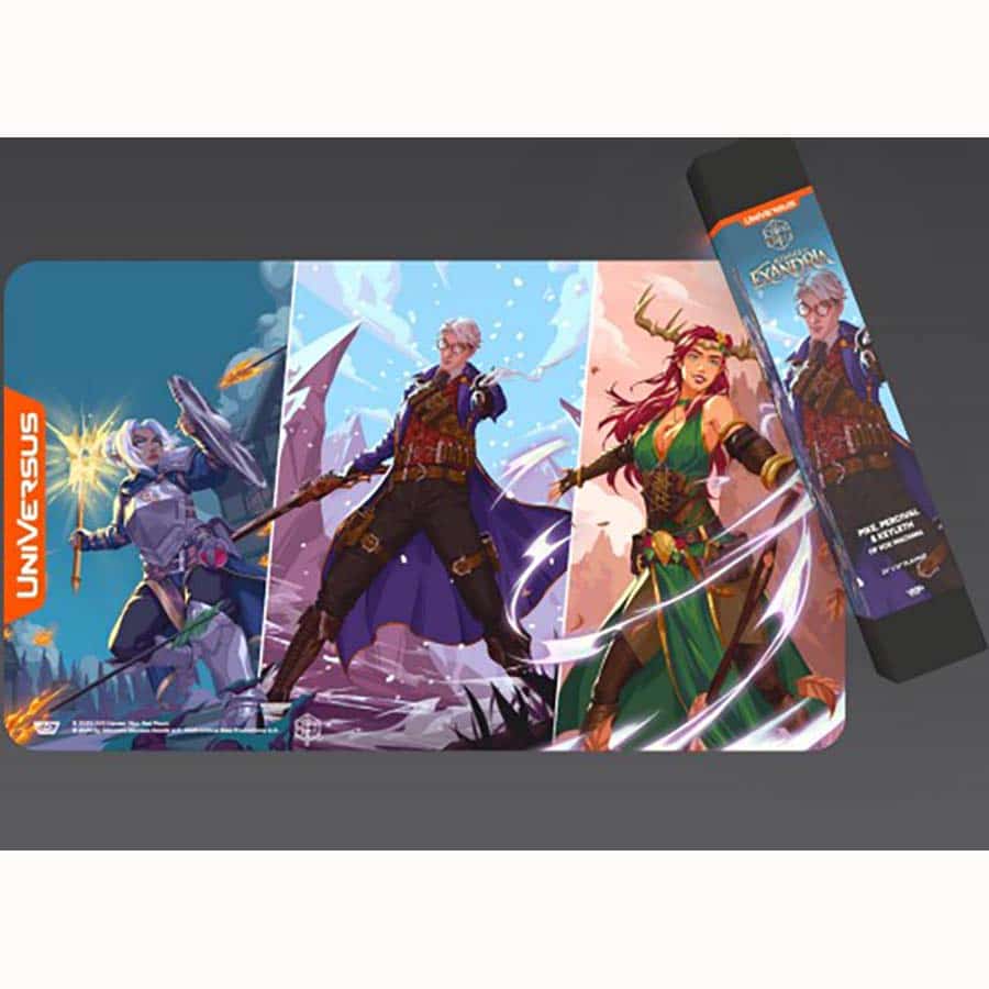 Critical Roll Heros of Exandria Playmat: Pike, Percival & Keyleth | Gamers Paradise