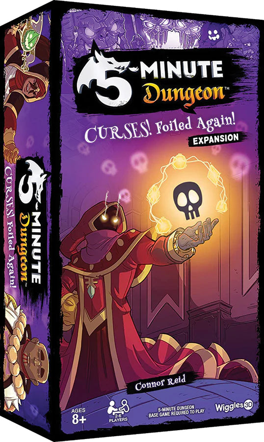 5 Minute Dungeon Curses! Foiled Again! Expansion | Gamers Paradise