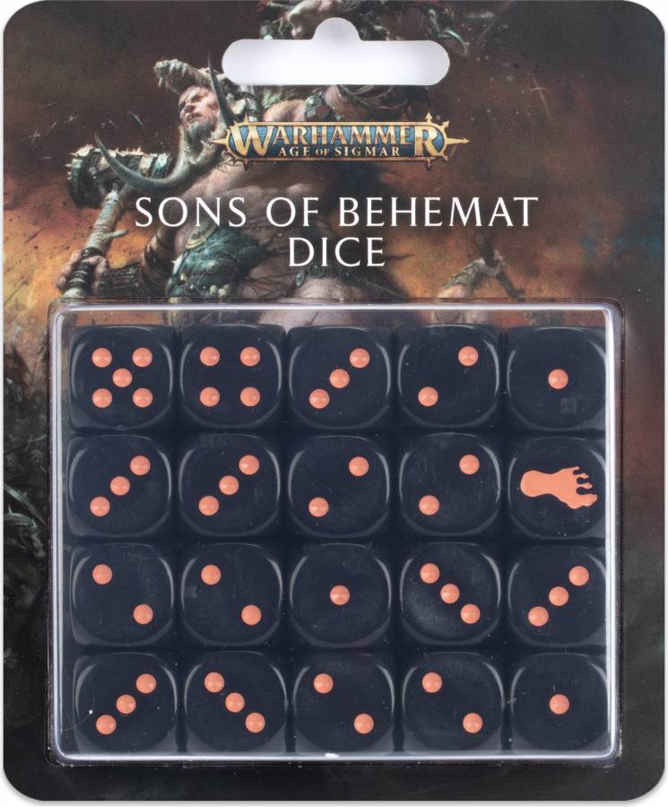 Warhammer Age of Sigmar: Sons of Behemat Dice Set | Gamers Paradise