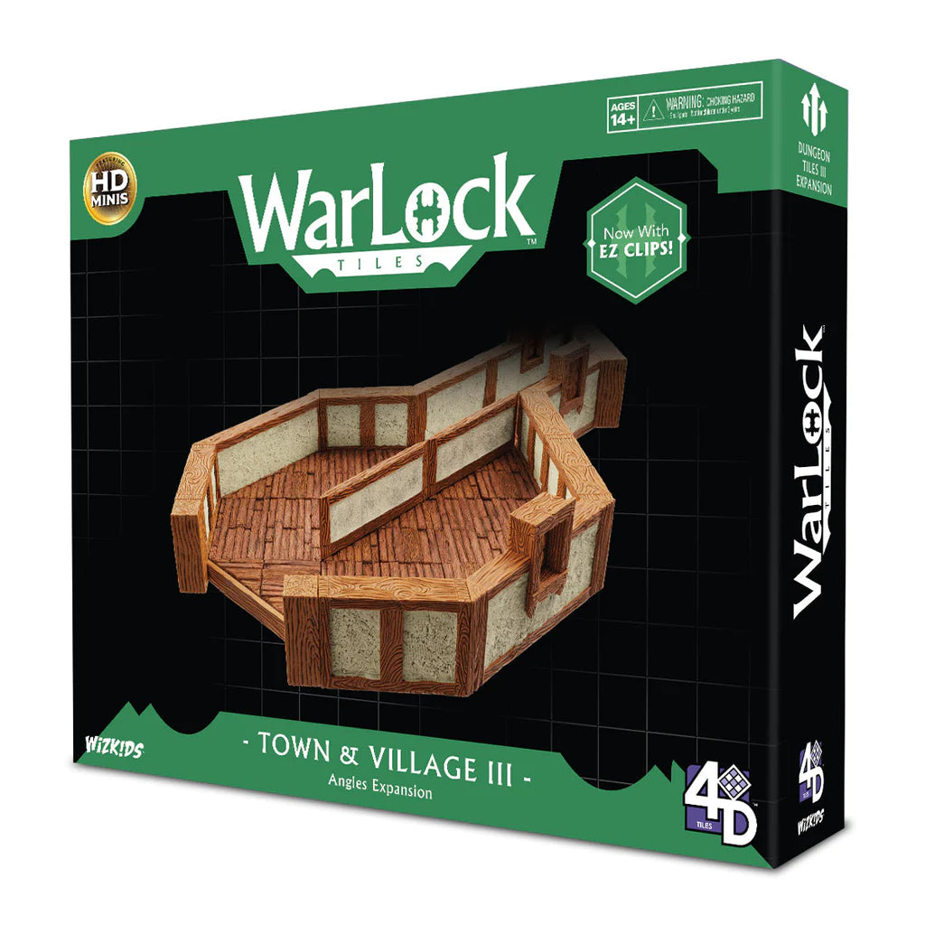 WARLOCK TILES: EXPANSION - TOWN & VILLAGE III - ANGLES | Gamers Paradise