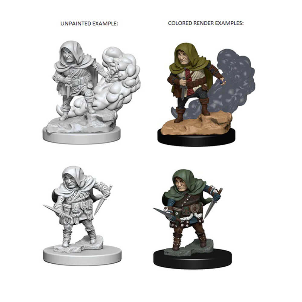 D&D NOLZUR'S MARVELOUS MINIATURES: HALFLING ROGUE MALE | Gamers Paradise